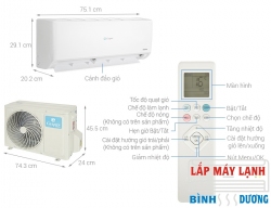 Máy lạnh Casper Inverter 1.5 HP GC-12IS35 thumb